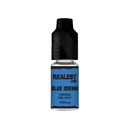 Realest CBD 1000mg Terpene Infused CBD Booster Shot - 10ml (BUY 1 GET 1 FREE) | The CBD Hut