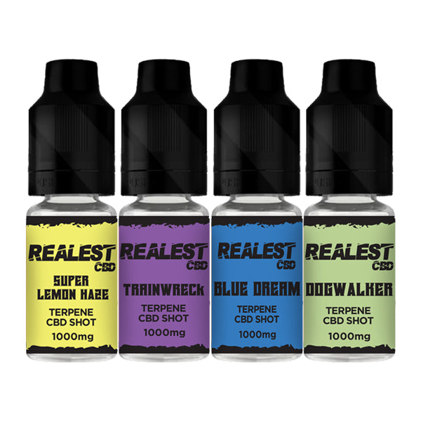 Realest CBD 1000mg Terpene Infused CBD Booster Shot - 10ml (BUY 1 GET 1 FREE) | The CBD Hut