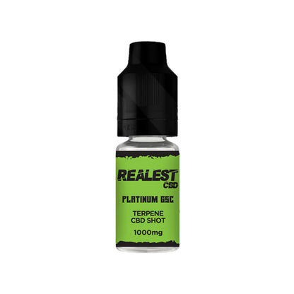 Realest CBD 1000mg Terpene Infused CBD Booster Shot - 10ml (BUY 1 GET 1 FREE) | The CBD Hut
