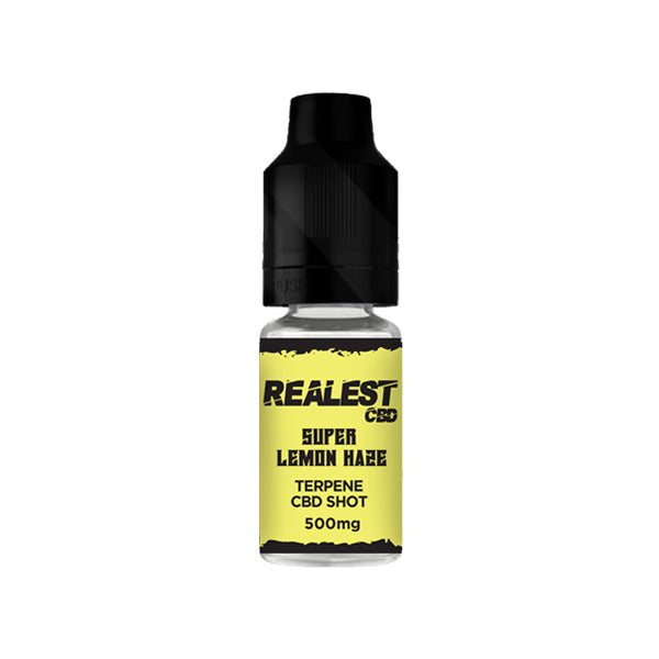 Realest CBD 500mg Terpene Infused CBD Booster Shot - 10ml (BUY 1 GET 1 FREE) | The CBD Hut