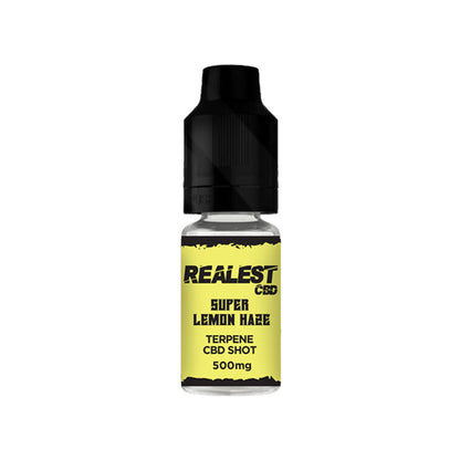 Realest CBD 500mg Terpene Infused CBD Booster Shot - 10ml (BUY 1 GET 1 FREE) | The CBD Hut