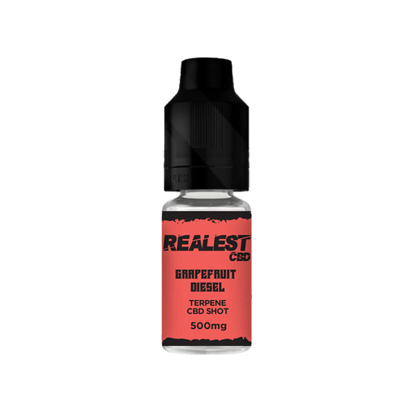 Realest CBD 500mg Terpene Infused CBD Booster Shot - 10ml (BUY 1 GET 1 FREE) | The CBD Hut