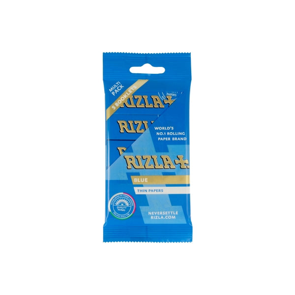 Rizla Blue Regular Rolling Papers (Flow Pack) - 5 Packs | The CBD Hut