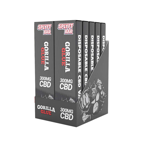 SPLYFT BAR 300mg Full Spectrum CBD Disposable Vape - 12 Flavours | The CBD Hut