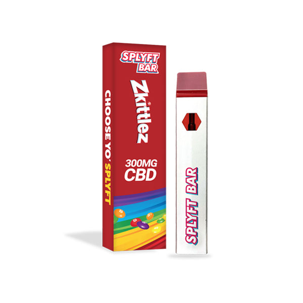 SPLYFT BAR 300mg Full Spectrum CBD Disposable Vape - 12 Flavours | The CBD Hut