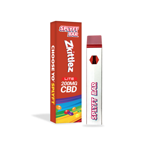 SPLYFT BAR LITE 200mg Full Spectrum CBD Disposable Vape - 12 Flavours | The CBD Hut