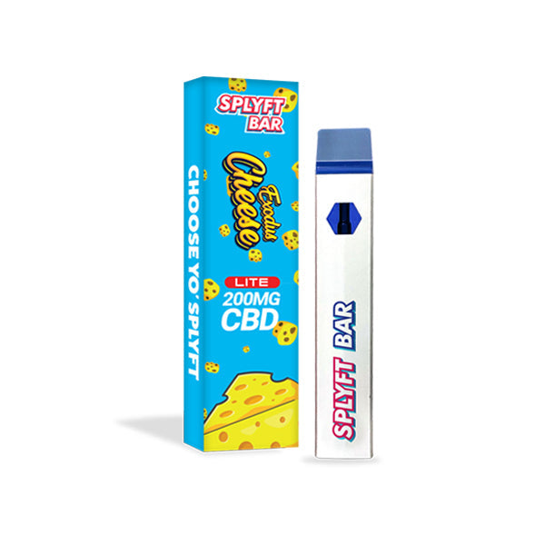 SPLYFT BAR LITE 200mg Full Spectrum CBD Disposable Vape - 12 Flavours | The CBD Hut