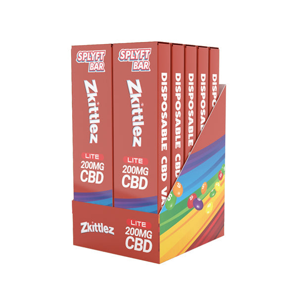 SPLYFT BAR LITE 200mg Full Spectrum CBD Disposable Vape - 12 Flavours | The CBD Hut