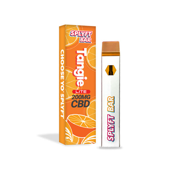 SPLYFT BAR LITE 200mg Full Spectrum CBD Disposable Vape - 12 Flavours | The CBD Hut