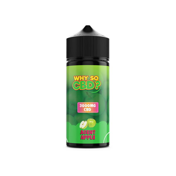 Why So CBD? 3000mg Full Spectrum CBD E-liquid - 120ml | The CBD Hut