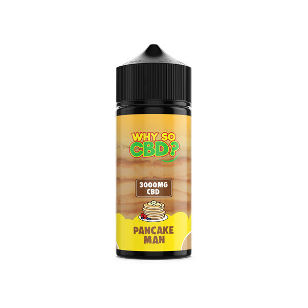Why So CBD? 3000mg Full Spectrum CBD E-liquid - 120ml | The CBD Hut