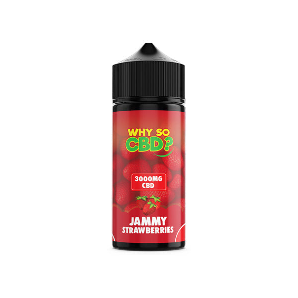 Why So CBD? 3000mg Full Spectrum CBD E-liquid - 120ml | The CBD Hut