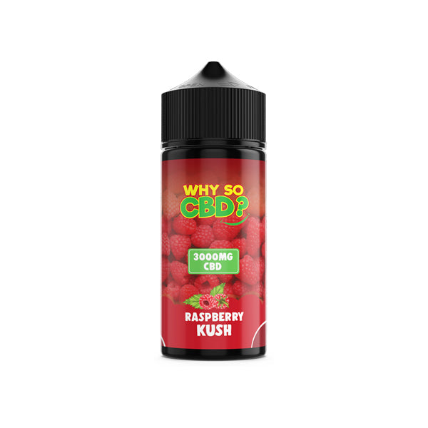 Why So CBD? 3000mg Full Spectrum CBD E-liquid - 120ml | The CBD Hut