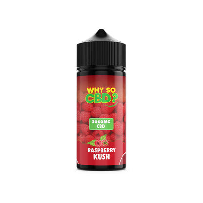 Why So CBD? 3000mg Full Spectrum CBD E-liquid - 120ml | The CBD Hut