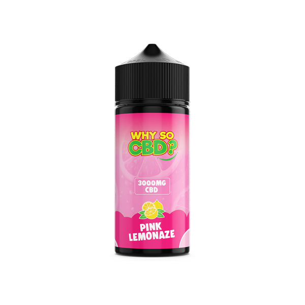 Why So CBD? 3000mg Full Spectrum CBD E-liquid - 120ml | The CBD Hut