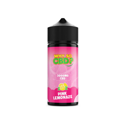 Why So CBD? 3000mg Full Spectrum CBD E-liquid - 120ml | The CBD Hut