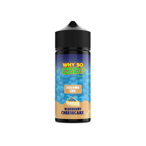 Why So CBD? 3000mg Full Spectrum CBD E-liquid - 120ml | The CBD Hut