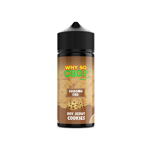 Why So CBD? 3000mg Full Spectrum CBD E-liquid - 120ml | The CBD Hut