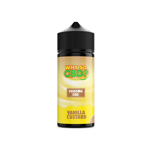 Why So CBD? 3000mg Full Spectrum CBD E-liquid - 120ml | The CBD Hut