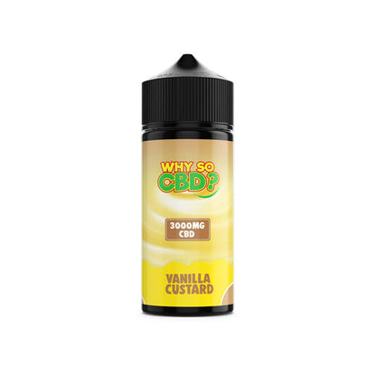 Why So CBD? 3000mg Full Spectrum CBD E-liquid - 120ml | The CBD Hut