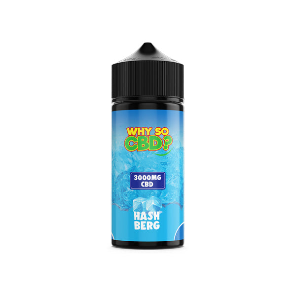 Why So CBD? 3000mg Full Spectrum CBD E-liquid - 120ml | The CBD Hut