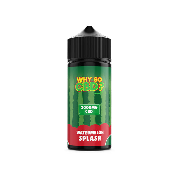 Why So CBD? 3000mg Full Spectrum CBD E-liquid - 120ml | The CBD Hut