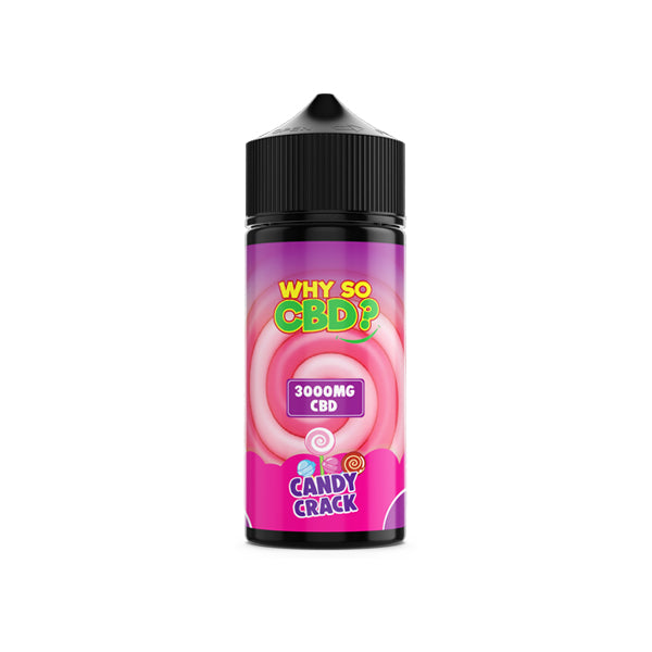 Why So CBD? 3000mg Full Spectrum CBD E-liquid - 120ml | The CBD Hut