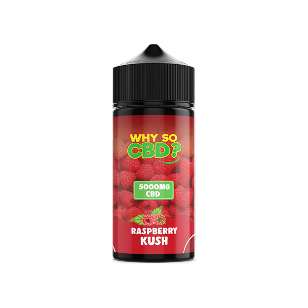 Why So CBD? 5000mg Full Spectrum CBD E-liquid - 120ml | The CBD Hut