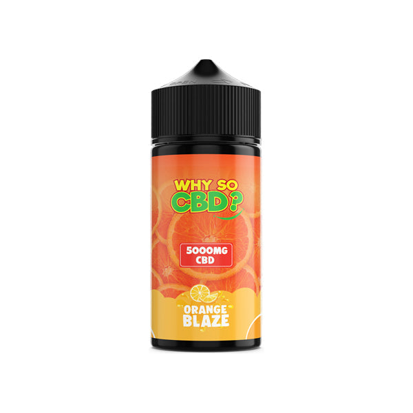 Why So CBD? 5000mg Full Spectrum CBD E-liquid - 120ml | The CBD Hut