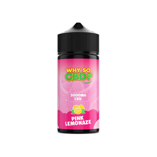 Why So CBD? 5000mg Full Spectrum CBD E-liquid - 120ml | The CBD Hut