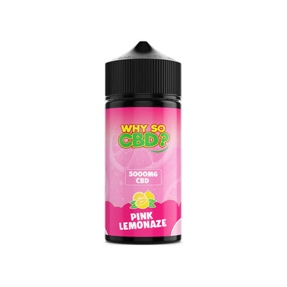 Why So CBD? 5000mg Full Spectrum CBD E-liquid - 120ml | The CBD Hut
