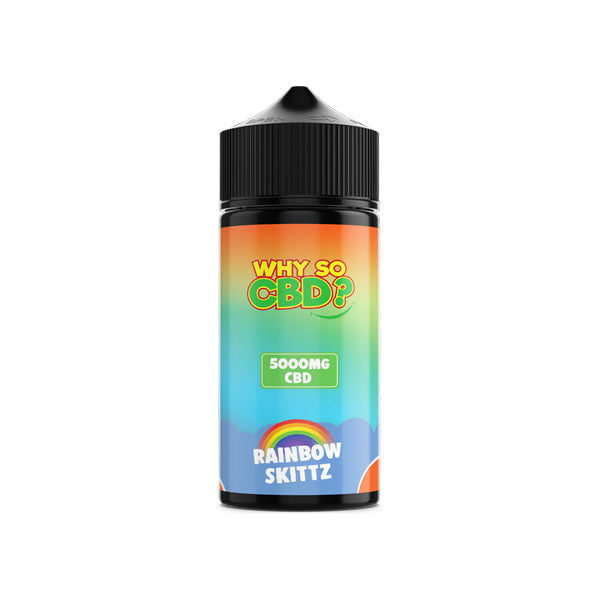 Why So CBD? 5000mg Full Spectrum CBD E-liquid - 120ml | The CBD Hut
