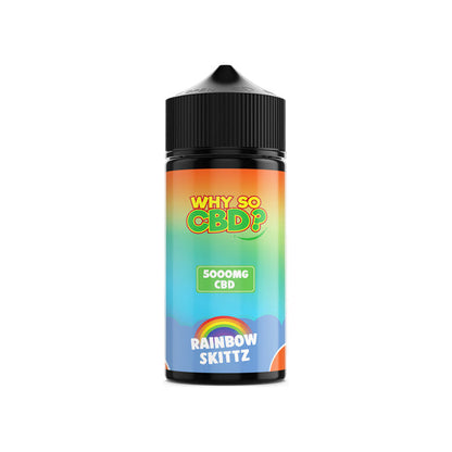 Why So CBD? 5000mg Full Spectrum CBD E-liquid - 120ml | The CBD Hut