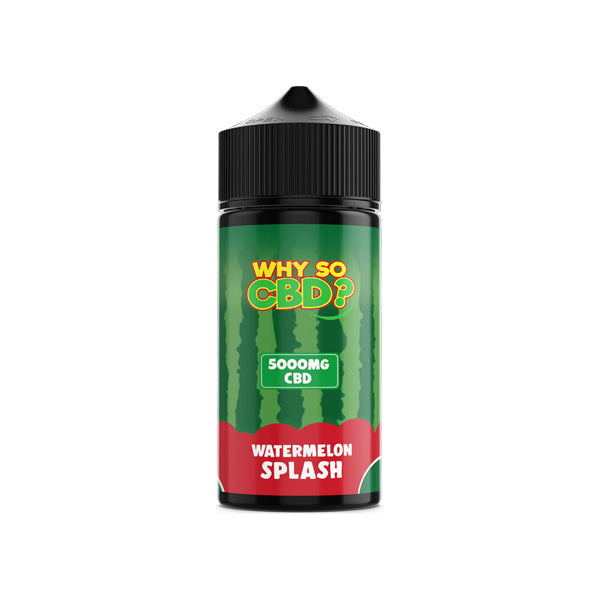 Why So CBD? 5000mg Full Spectrum CBD E-liquid - 120ml | The CBD Hut