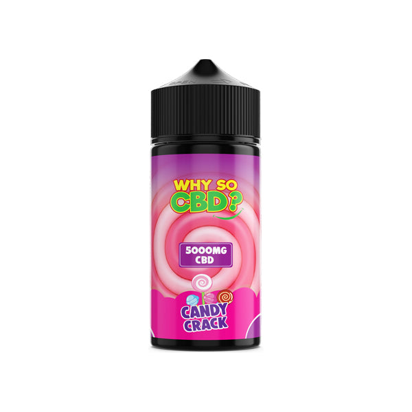 Why So CBD? 5000mg Full Spectrum CBD E-liquid - 120ml | The CBD Hut