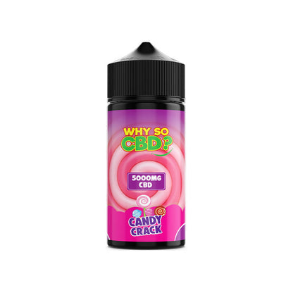 Why So CBD? 5000mg Full Spectrum CBD E-liquid - 120ml | The CBD Hut