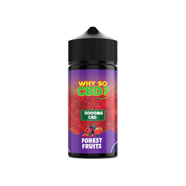 Why So CBD? 5000mg Full Spectrum CBD E-liquid - 120ml | The CBD Hut