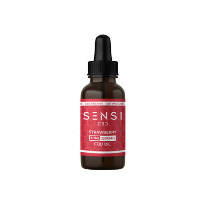 Sensi 2500mg Broad-Spectrum CBD Oil Tincture - 30ml (BUY 1 GET 1 FREE) | The CBD Hut