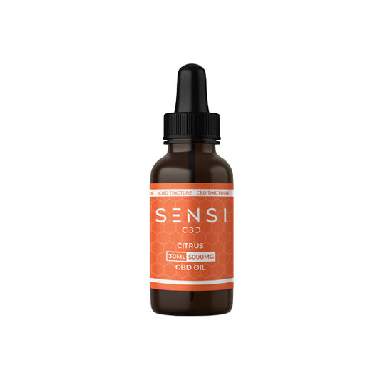 Sensi 5000mg Broad-Spectrum CBD Oil Tincture - 30ml (BUY 1 GET 1 FREE) | The CBD Hut
