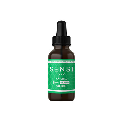 Sensi 5000mg Broad-Spectrum CBD Oil Tincture - 30ml (BUY 1 GET 1 FREE) | The CBD Hut