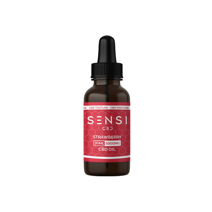 Sensi 5000mg Broad-Spectrum CBD Oil Tincture - 30ml (BUY 1 GET 1 FREE) | The CBD Hut
