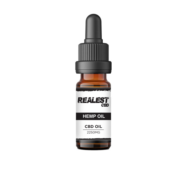 Realest CBD 2250mg Broad Spectrum CBD Hemp Oil - 10ml (BUY 1 GET 1 FREE) | The CBD Hut