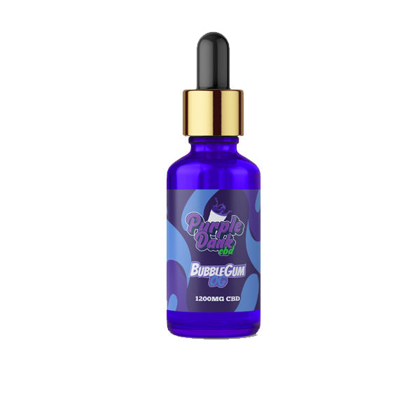 Purple Dank 1200mg Full-Spectrum CBD Flavoured Oil - 30ml (BUY 1 GET 1 FREE) | The CBD Hut
