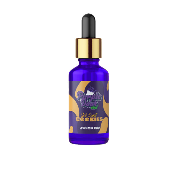 Purple Dank 2400mg Full-Spectrum CBD Flavoured Oil - 30ml (BUY 1 GET 1 FREE) | The CBD Hut