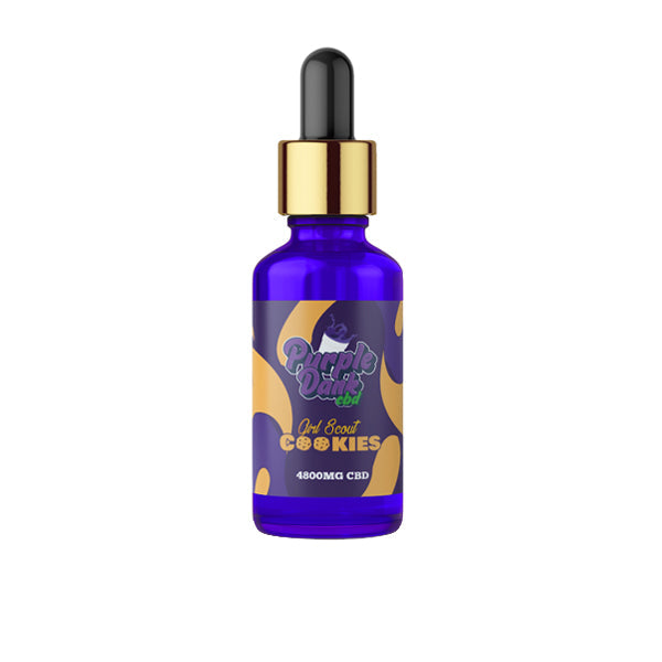 Purple Dank 4800mg Full-Spectrum CBD Flavoured Oil - 30ml (BUY 1 GET 1 FREE) | The CBD Hut