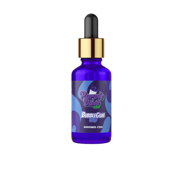 Purple Dank 4800mg Full-Spectrum CBD Flavoured Oil - 30ml (BUY 1 GET 1 FREE) | The CBD Hut