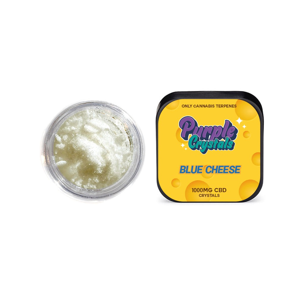 Purple Crystals by Purple Dank 1000mg CBD Crystals - Blue Cheese (BUY 1 GET 1 FREE) | The CBD Hut