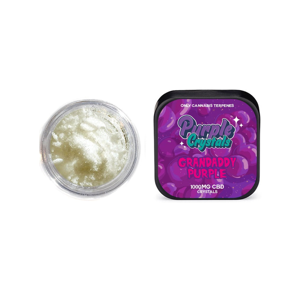 Purple Crystals by Purple Dank 1000mg CBD Crystals - Grand Daddy Purple (BUY 1 GET 1 FREE) | The CBD Hut