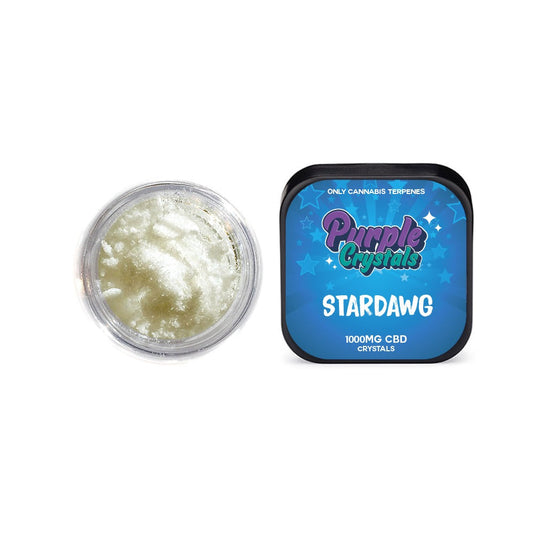 Purple Crystals by Purple Dank 1000mg CBD Crystals - Stardawg (BUY 1 GET 1 FREE) | The CBD Hut