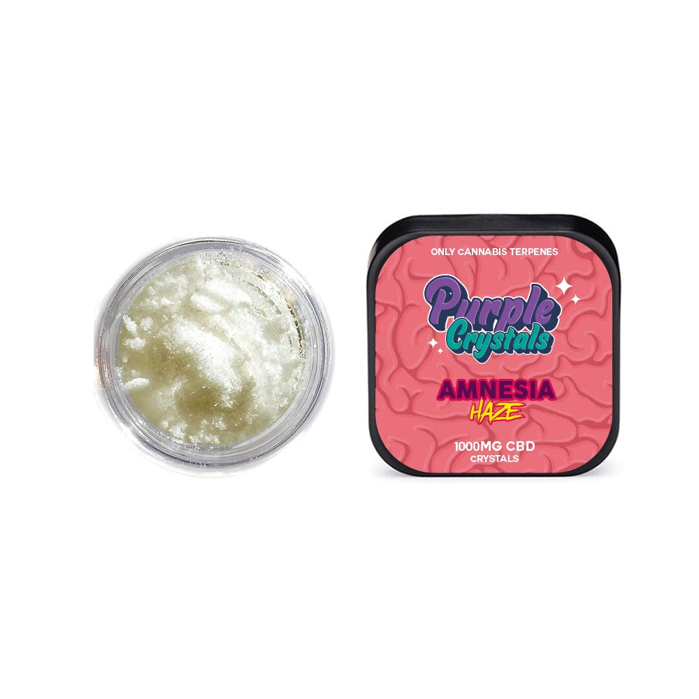 Purple Crystals by Purple Dank 1000mg CBD Crystals - Amnesia Haze (BUY 1 GET 1 FREE) | The CBD Hut